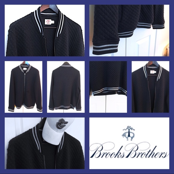 Brooks Brothers Other - Brooks Brothers Red Fleece Varsity Jacket. Large